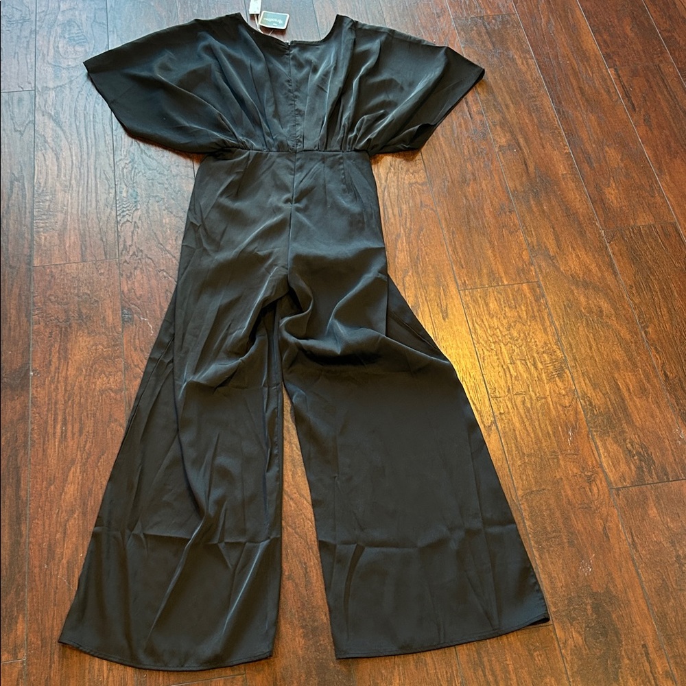 She + Sky Elegant Black Jumpsuit NWT - Picture 5 of 5